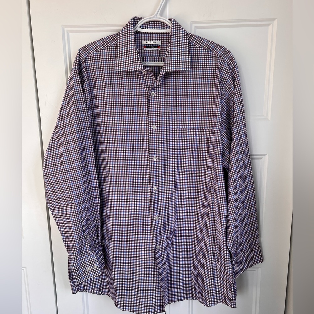 Plaid long sleeve shirt